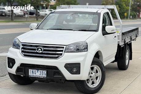 White 2018 Great Wall Steed Cab Chassis (4X2)