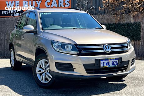 Beige 2015 Volkswagen Tiguan Wagon 118 Tsi (4X2)