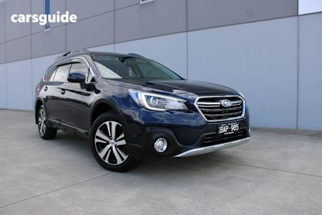 Blue 2019 Subaru Outback Wagon 2.0D Premium Awd