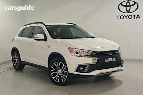 White 2017 Mitsubishi ASX Wagon Ls (2Wd)