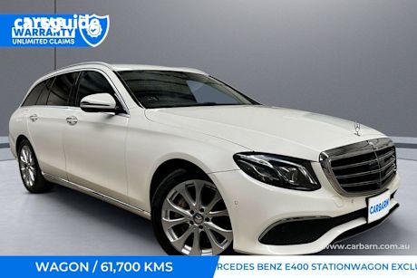 White 2017 Mercedes-Benz E-CLASS SUV E400 STATIONWAGON EXCLUSIVE