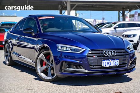 Blue 2018 Audi S5 Coupe 3.0 Tfsi Quattro