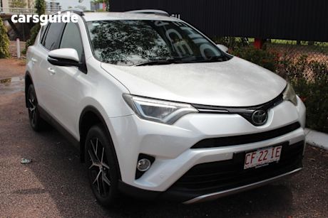 White 2018 Toyota RAV4 Wagon Gxl (4X4)