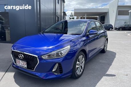 Blue 2020 Hyundai I30 Hatchback Active