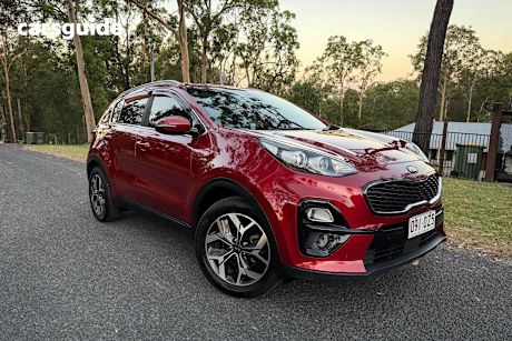 Red 2019 Kia Sportage Wagon Sx (Awd)