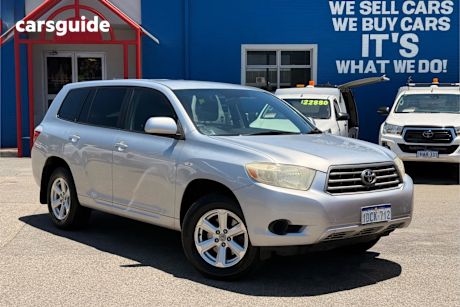 Grey 2009 Toyota Kluger Wagon Kx-R (Fwd) 7 Seat