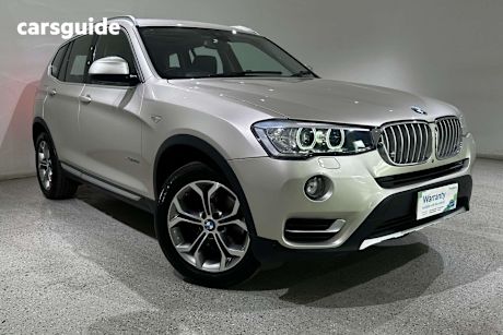 Silver 2018 BMW X3 SUV