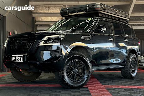 Black 2020 Nissan Patrol Wagon Ti (4X4)