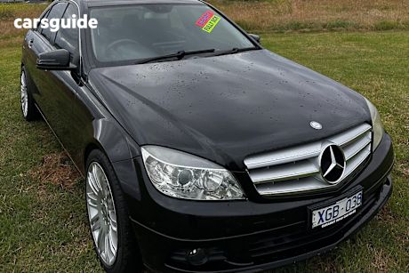 Black 2009 Mercedes-Benz C200 Sedan Kompressor Classic