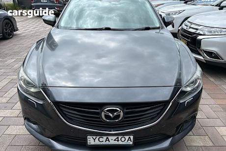 Grey 2013 Mazda 6 Sedan Gt