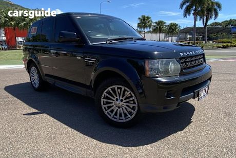 Black 2012 Land Rover Range Rover Sport Wagon 3.0 Sdv6