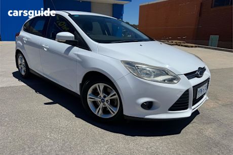 White 2011 Ford Focus Hatchback Trend
