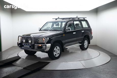 Black 2004 Toyota Landcruiser Wagon Kakadu (4X4)