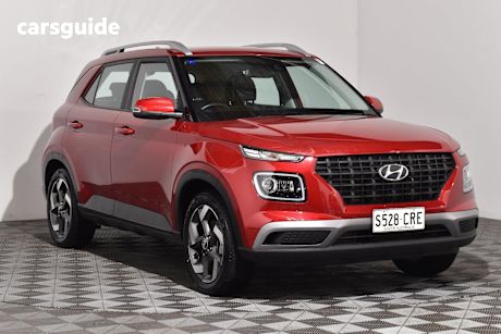 Red 2022 Hyundai Venue Wagon Active