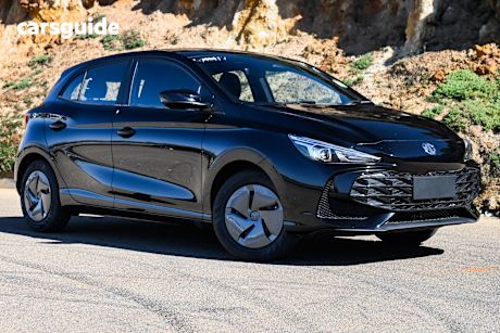 Black 2025 MG MG3 Hatchback Vibe