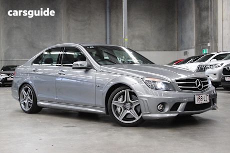 Grey 2010 Mercedes-Benz C63 Sedan Amg