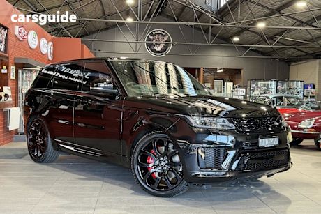 Black 2022 Land Rover Range Rover Sport Wagon P525 Hse Dynamic (386Kw)