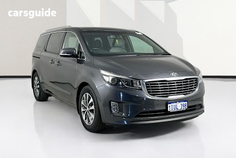 Grey 2015 Kia Carnival Wagon Sli
