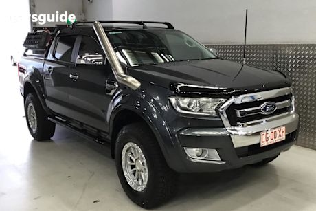 Grey 2016 Ford Ranger Dual Cab Utility Xlt 3.2 (4X4)