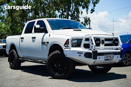 White 2020 RAM 1500 Coach Express (4X4) W/Ramboxes