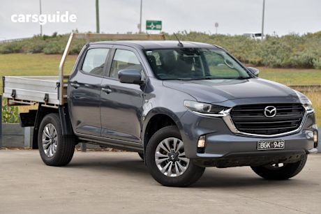 Grey 2020 Mazda BT-50 Dual Cab Chassis Xt (4X2)