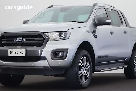Silver 2021 Ford Ranger Double Cab Pick Up Wildtrak 2.0 (4X4)