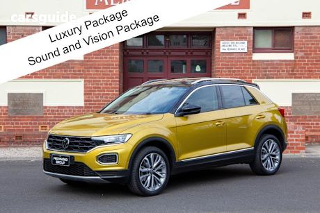 Yellow 2021 Volkswagen T-ROC Wagon 110Tsi Style