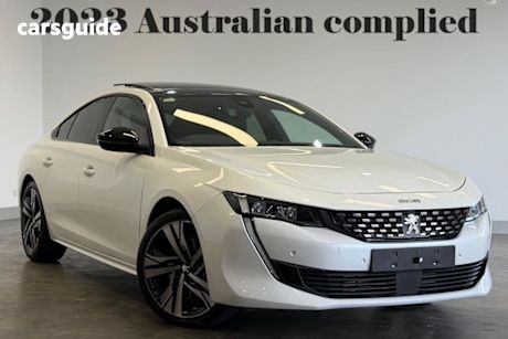 White 2022 Peugeot 508 Fastback Gt