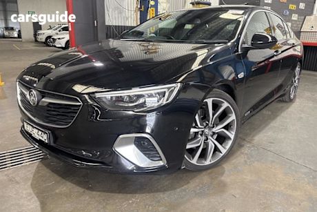 Black 2018 Holden Commodore Liftback Vxr