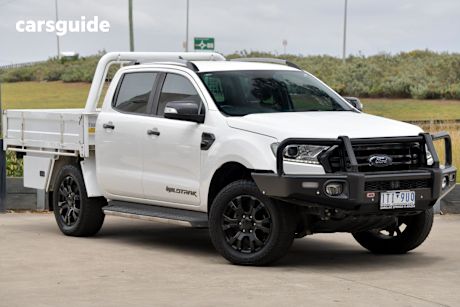 White 2021 Ford Ranger Double Cab Pick Up Wildtrak 2.0 (4X4)