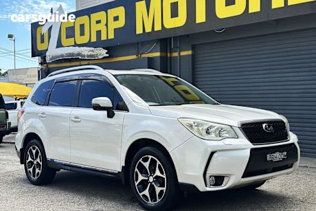 White 2013 Subaru Forester Wagon 2.0Xt Premium
