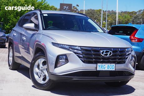 Silver 2021 Hyundai Tucson Wagon (Fwd)