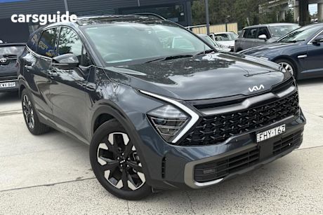 Grey 2024 Kia Sportage Wagon Gt-Line (Awd)