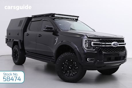 Black 2023 Ford Ranger Double Cab Chassis Xlt 3.0 (4X4)