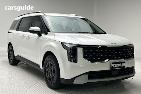 White 2024 Kia Carnival Wagon S