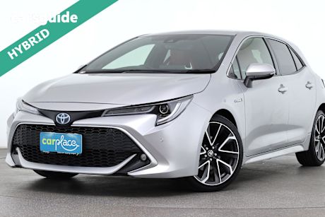 Silver 2020 Toyota Corolla Hatchback Zr (Hybrid)