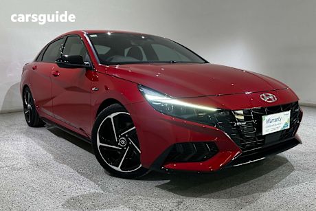 Red 2022 Hyundai I30 Sedan