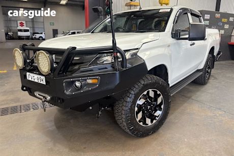 White 2018 Mitsubishi Triton Double Cab Pick Up Glx Adas (4X4)