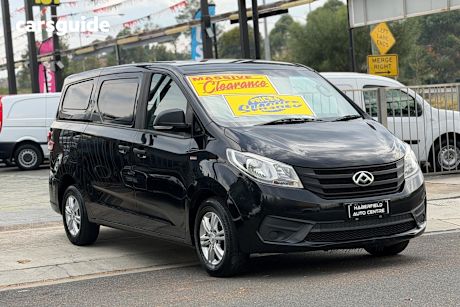 Black 2021 LDV G10 Van Barn Door