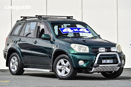 Green 2004 Toyota RAV4 Wagon Cruiser (4X4)