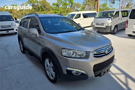 Beige 2011 Holden Captiva Wagon 7 Lx (4X4)