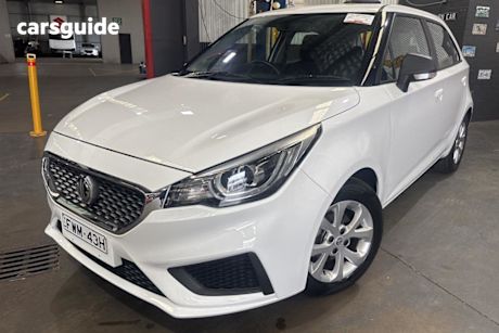 White 2023 MG MG3 Hatchback Core