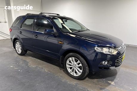 Blue 2013 Ford Territory Wagon Ts (Rwd)