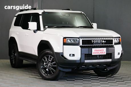 White 2025 Toyota Landcruiser Prado Wagon Gxl