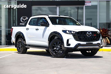 White 2025 Mazda BT-50 Dual Cab Pick-up Sp (4X4)