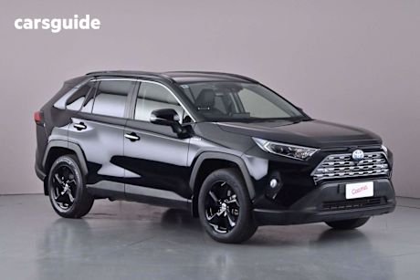 Black 2020 Toyota RAV4 Wagon Cruiser (2Wd) Hybrid