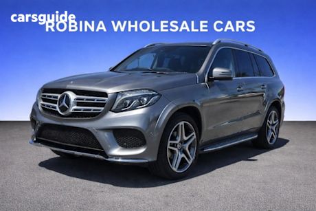 Grey 2018 Mercedes-Benz GLS350 Wagon D 4Matic