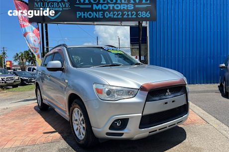 Silver 2010 Mitsubishi ASX Wagon (4Wd)