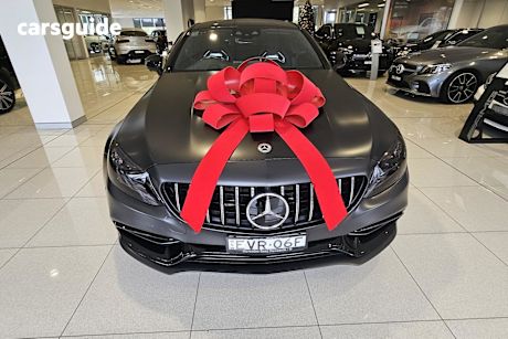 Grey 2022 Mercedes-Benz C63 Coupe S