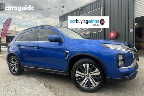 Blue 2021 Mitsubishi ASX Wagon Exceed (2Wd)